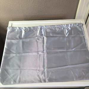 Silver Satin Dustbag NWT